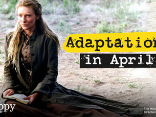 Adaptations in April Kanopy stream smarter. The Missing (2003) Directed by Ron Howard. Image of a woman holding a book