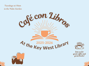Cafe con libros at the Key West Library