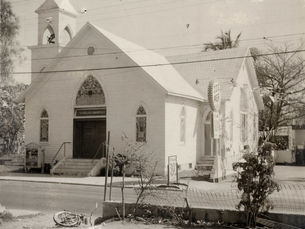 A church