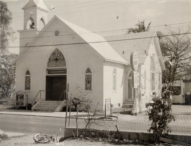 Newman Methodist Church, 410 Truman Ave., ca. 1965; built ca. 1910.