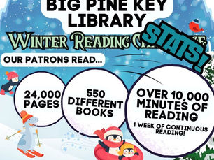 Winter Reading Blast at Big Pine Key Library