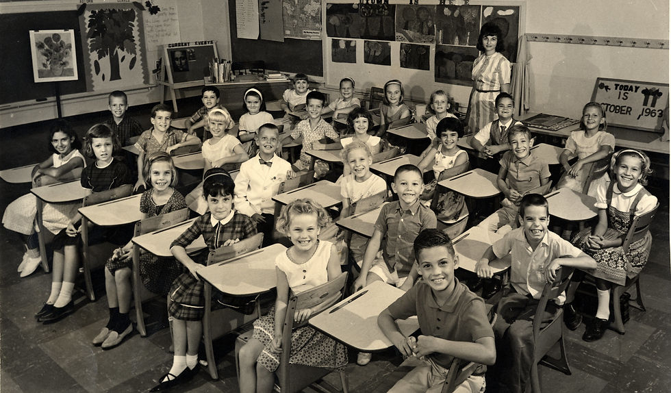 tercer grado escuela reynolds 1963 64.jpg